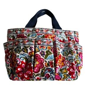 SOLD - Vera Bradley Hope Garden LTD Edition Garden Tool Picnic Bingo Tote Vinyl